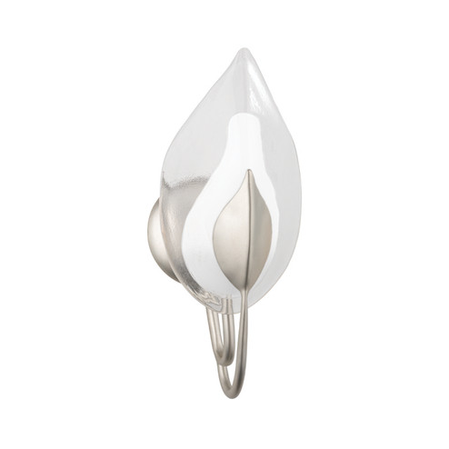 Blossom One Light Wall Sconce in Silver Leaf (70|4801-SL)