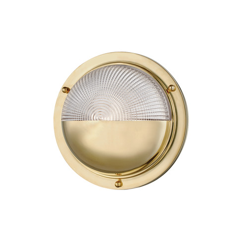 Hughes LED Wall Sconce in Aged Brass (70|5011-AGB)