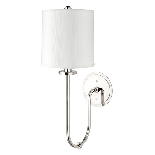 Jericho One Light Wall Sconce in Polished Nickel (70|511-PN)