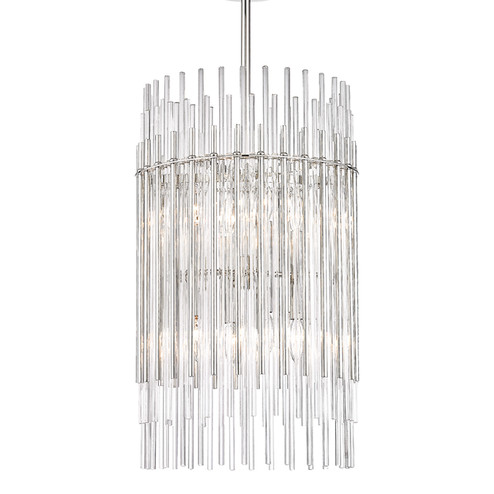 Wallis Eight Light Pendant in Polished Nickel (70|6315-PN)