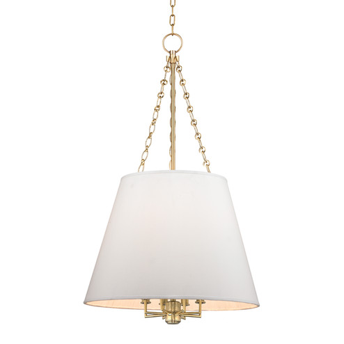 Burdett Eight Light Pendant in Aged Brass (70|6422-AGB)