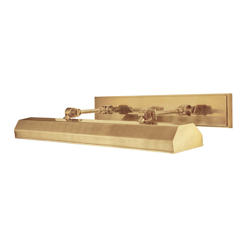 Woodbury Four Light Picture Light With Plug in Aged Brass (70|7030-AGB)