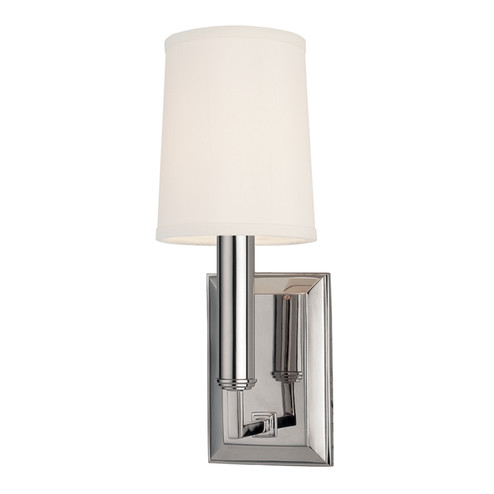 Clinton One Light Wall Sconce in Polished Nickel (70|811-PN)