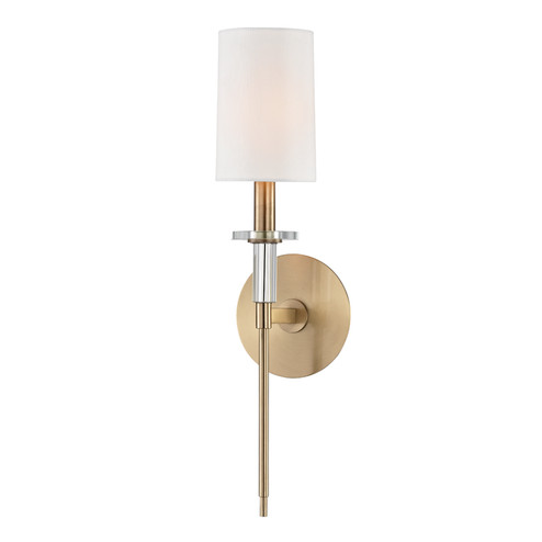 Amherst One Light Wall Sconce in Aged Brass (70|8511-AGB)