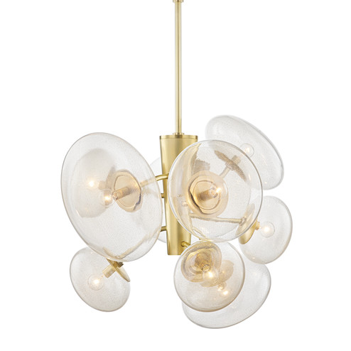 Opera Nine Light Pendant in Aged Brass (70|KBS1471809-AGB)