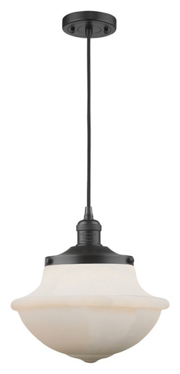 Franklin Restoration LED Mini Pendant in Matte Black (405|201C-BK-G541-LED)