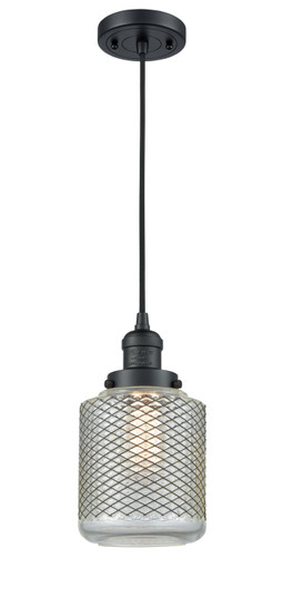 Franklin Restoration LED Mini Pendant in Oil Rubbed Bronze (405|201C-OB-G262-LED)