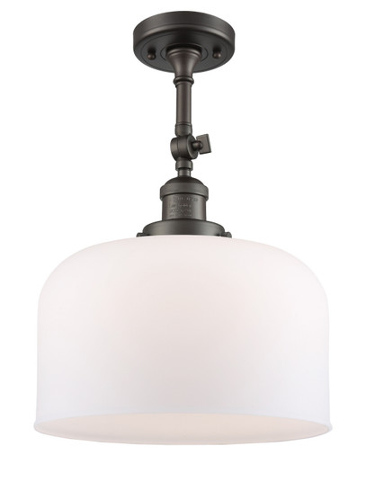 Franklin Restoration One Light Semi-Flush Mount in Oil Rubbed Bronze (405|201F-OB-G71-L)