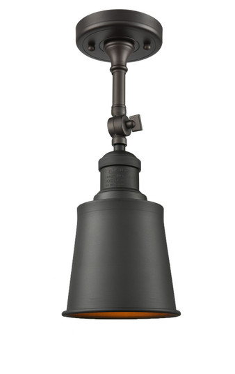 Franklin Restoration One Light Semi-Flush Mount in Oil Rubbed Bronze (405|201F-OB-M9-OB)