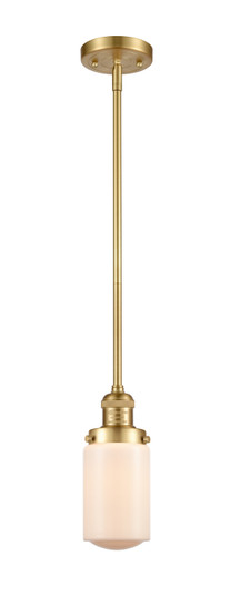 Franklin Restoration LED Mini Pendant in Satin Gold (405|201S-SG-G311-LED)