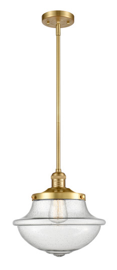 Franklin Restoration LED Mini Pendant in Satin Gold (405|201S-SG-G544-LED)