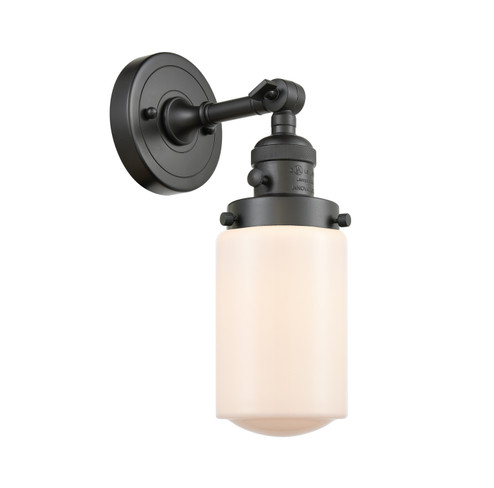 Franklin Restoration One Light Wall Sconce in Oil Rubbed Bronze (405|203SW-OB-G311)