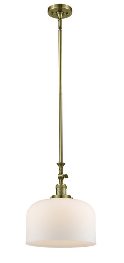 Franklin Restoration LED Mini Pendant in Antique Brass (405|206-AB-G71-L-LED)