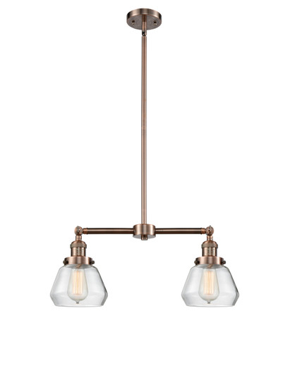 Franklin Restoration LED Island Pendant in Antique Copper (405|209-AC-G172-LED)