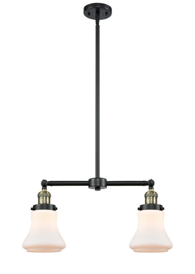 Franklin Restoration LED Island Pendant in Black Antique Brass (405|209-BAB-G191-LED)