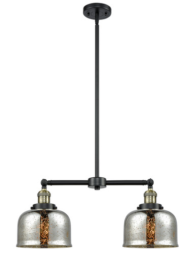 Franklin Restoration LED Island Pendant in Black Antique Brass (405|209-BAB-G78-LED)