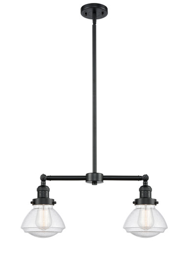 Franklin Restoration LED Island Pendant in Oil Rubbed Bronze (405|209-OB-G324-LED)