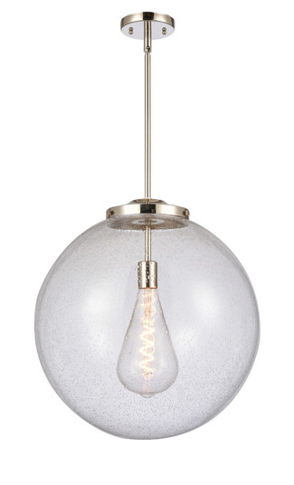 Franklin Restoration LED Pendant in Polished Nickel (405|221-1S-PN-G204-18-LED)