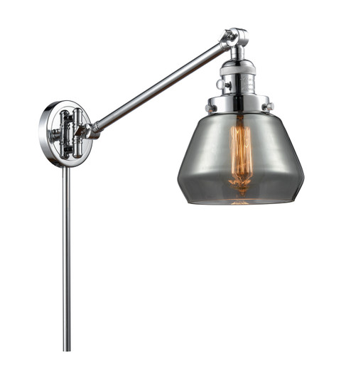 Franklin Restoration One Light Swing Arm Lamp in Polished Chrome (405|237-PC-G173)