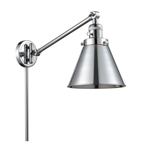 Franklin Restoration One Light Swing Arm Lamp in Polished Chrome (405|237-PC-M13-PC)