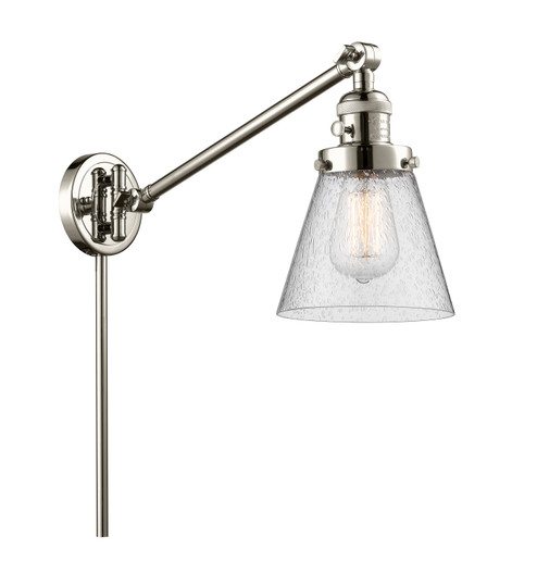 Franklin Restoration LED Swing Arm Lamp in Polished Nickel (405|237-PN-G64-LED)