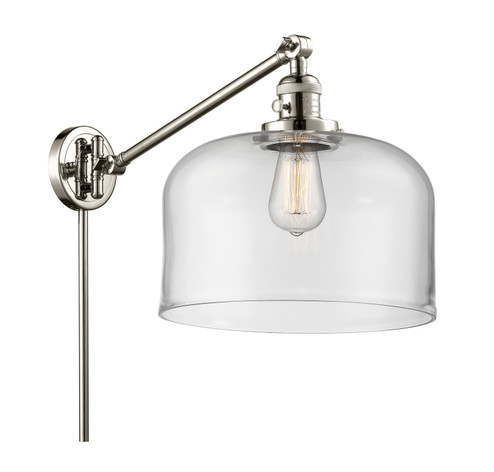 Franklin Restoration LED Swing Arm Lamp in Polished Nickel (405|237-PN-G72-L-LED)