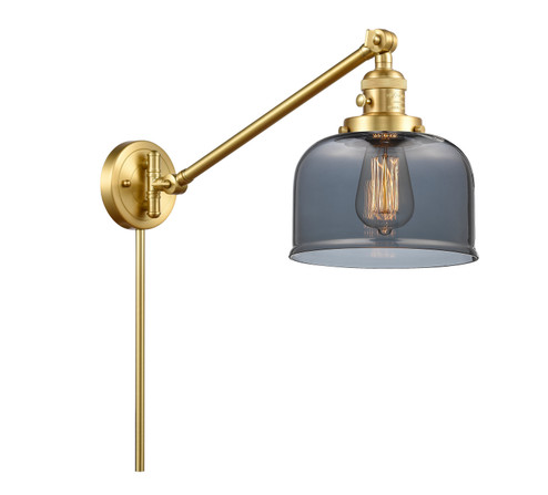 Franklin Restoration One Light Swing Arm Lamp in Satin Gold (405|237-SG-G73)