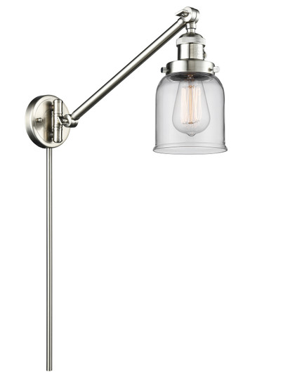 Franklin Restoration One Light Swing Arm Lamp in Brushed Satin Nickel (405|237-SN-G52)