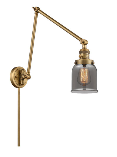 Franklin Restoration LED Swing Arm Lamp in Brushed Brass (405|238-BB-G53-LED)