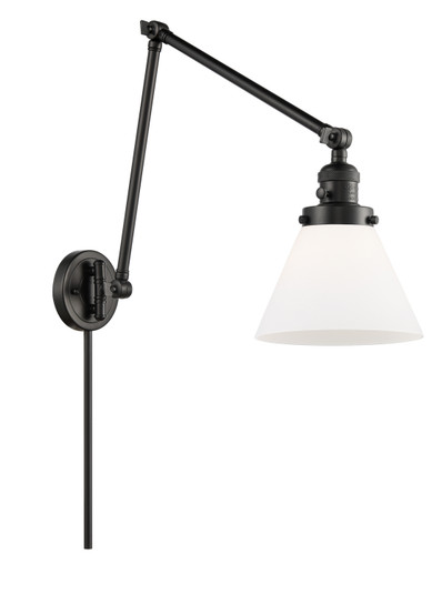 Franklin Restoration LED Swing Arm Lamp in Matte Black (405|238-BK-G41-LED)