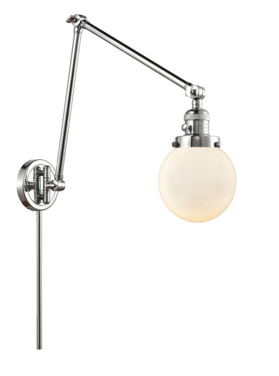 Franklin Restoration LED Swing Arm Lamp in Polished Chrome (405|238-PC-G201-6-LED)