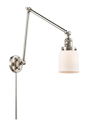 Franklin Restoration One Light Swing Arm Lamp in Polished Nickel (405|238-PN-G51)