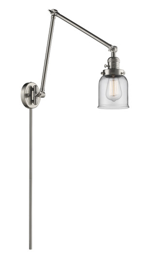 Franklin Restoration LED Swing Arm Lamp in Brushed Satin Nickel (405|238-SN-G52-LED)