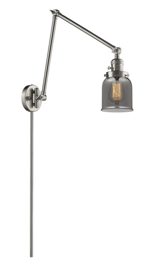 Franklin Restoration One Light Swing Arm Lamp in Brushed Satin Nickel (405|238-SN-G53)