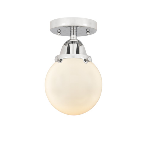 Nouveau 2 One Light Semi-Flush Mount in Polished Chrome (405|288-1C-PC-G201-6)