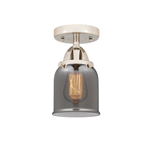 Nouveau 2 LED Semi-Flush Mount in Polished Nickel (405|288-1C-PN-G53-LED)