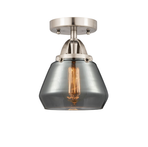 Nouveau 2 LED Semi-Flush Mount in Brushed Satin Nickel (405|288-1C-SN-G173-LED)