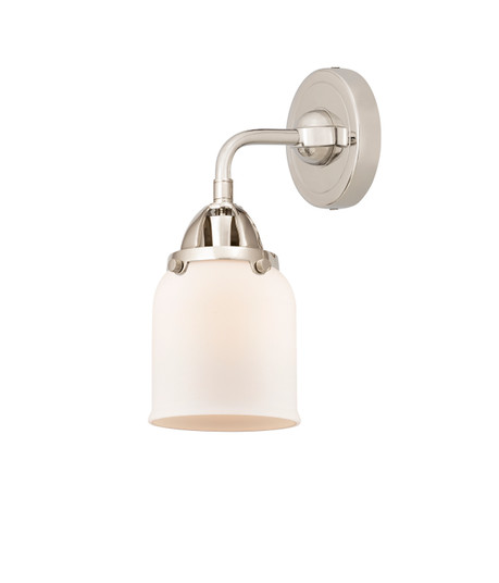Nouveau 2 One Light Wall Sconce in Polished Nickel (405|288-1W-PN-G51)