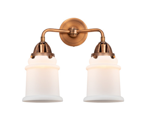 Nouveau 2 Two Light Bath Vanity in Antique Copper (405|288-2W-AC-G181)