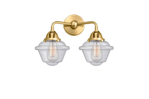 Nouveau 2 Two Light Bath Vanity in Satin Gold (405|288-2W-SG-G534)