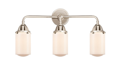 Nouveau 2 LED Bath Vanity in Polished Nickel (405|288-3W-PN-G311-LED)