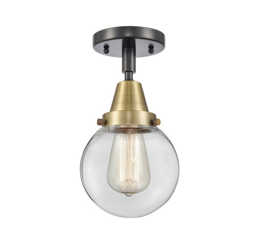 Caden LED Flush Mount in Black Antique Brass (405|447-1C-BAB-G202-6-LED)