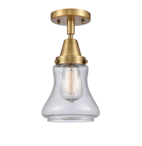 Caden LED Flush Mount in Brushed Brass (405|447-1C-BB-G194-LED)