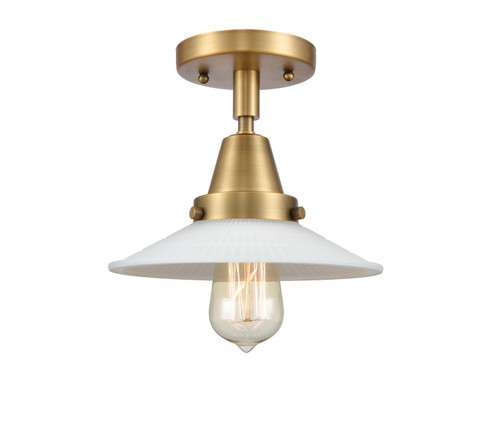 Caden LED Flush Mount in Brushed Brass (405|447-1C-BB-G1-LED)