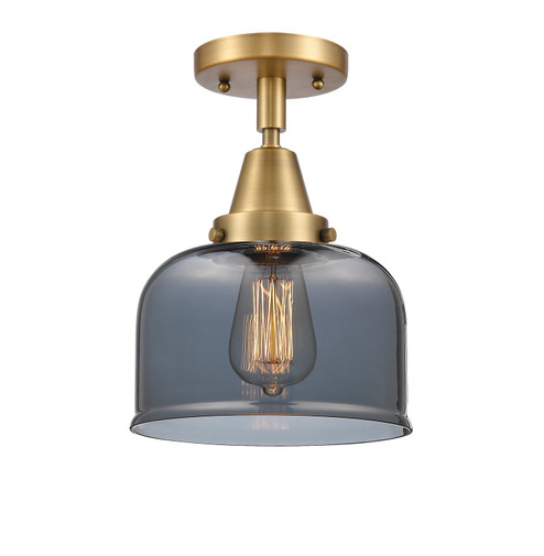 Caden One Light Flush Mount in Brushed Brass (405|447-1C-BB-G73)