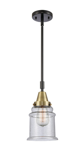 Caden One Light Mini Pendant in Black Antique Brass (405|447-1S-BAB-G184)