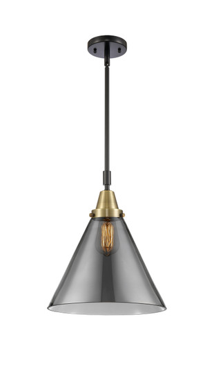 Caden LED Mini Pendant in Black Antique Brass (405|447-1S-BAB-G43-L-LED)