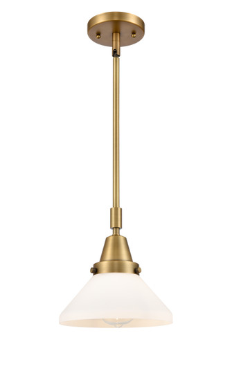 Caden LED Mini Pendant in Brushed Brass (405|447-1S-BB-G4471-LED)