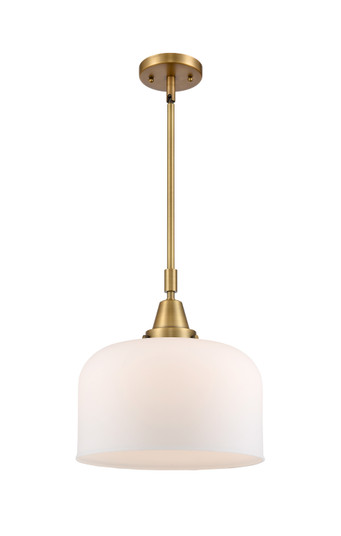 Caden One Light Mini Pendant in Brushed Brass (405|447-1S-BB-G71-L)