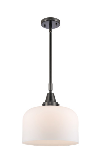 Caden LED Mini Pendant in Matte Black (405|447-1S-BK-G71-L-LED)
